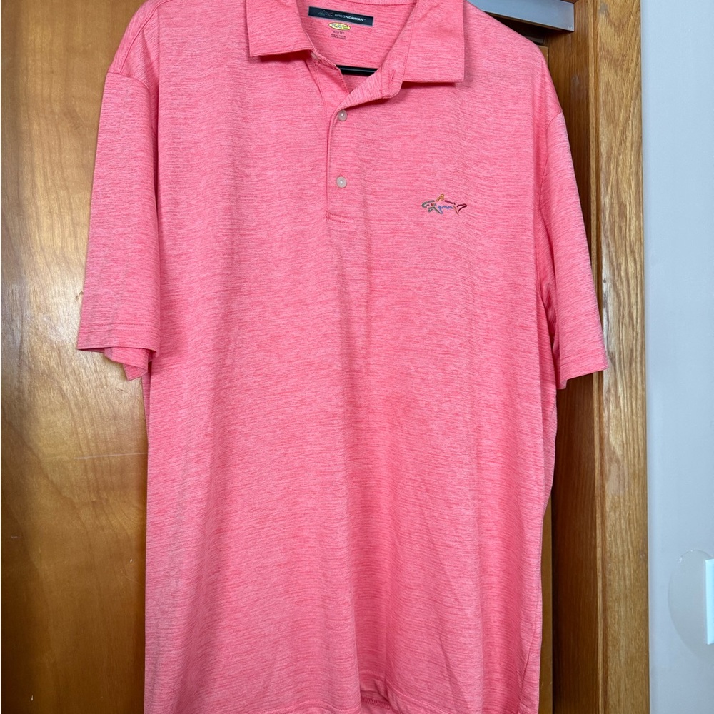 Greg Norman Pink Polo